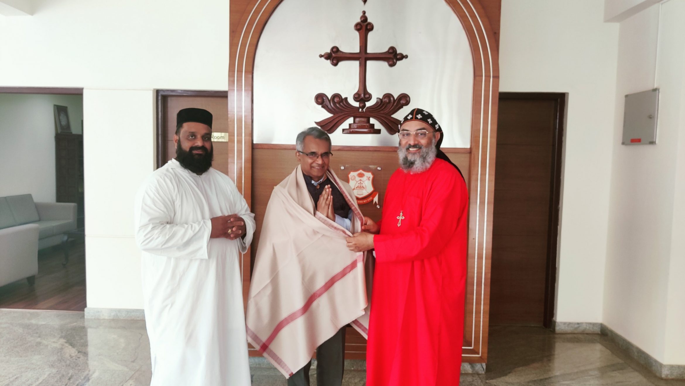 Reception to Mr. C.K. Mathew IAS (Retd) at the Bangalore Diocese Centre